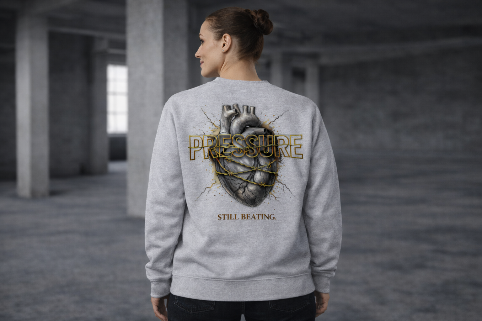 PRESSURE Crewneck