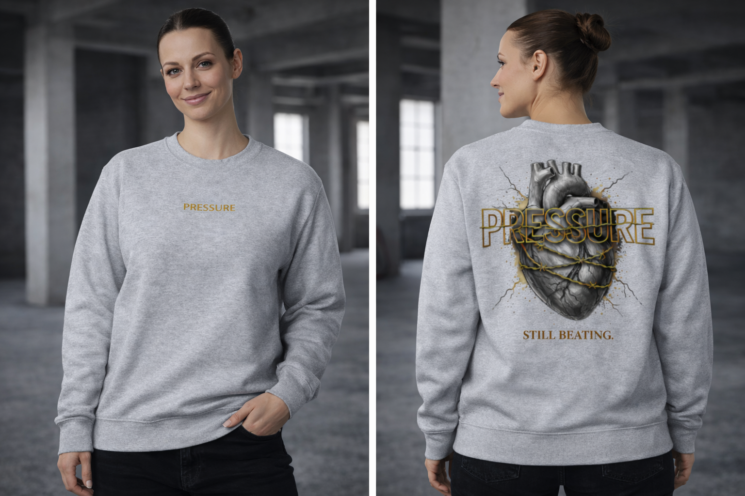 PRESSURE Crewneck