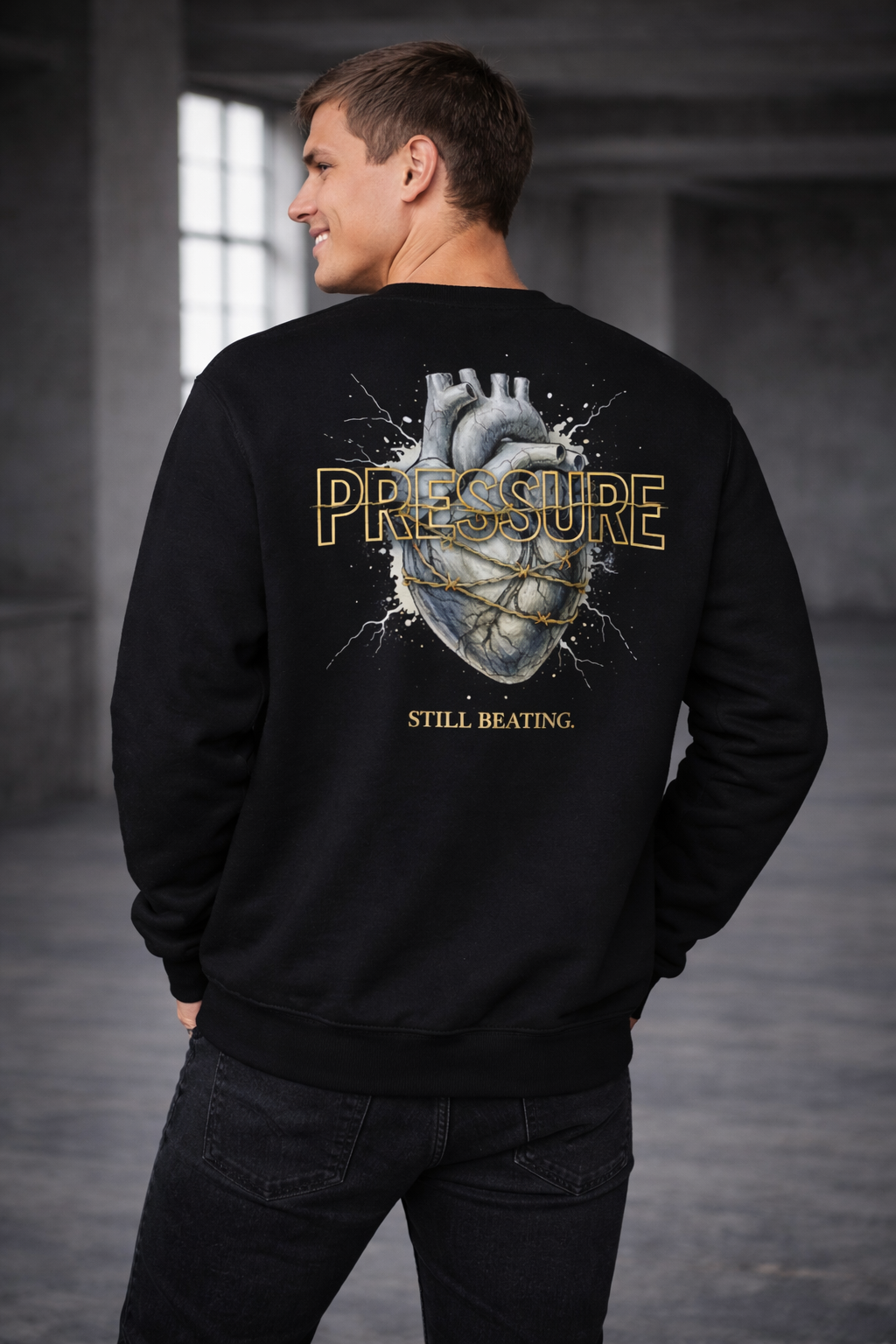 PRESSURE Crewneck