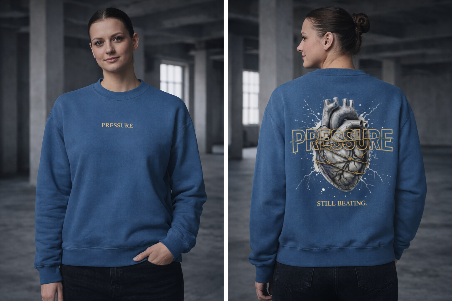 PRESSURE Crewneck