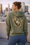 HEALING Women Crop Hoodie