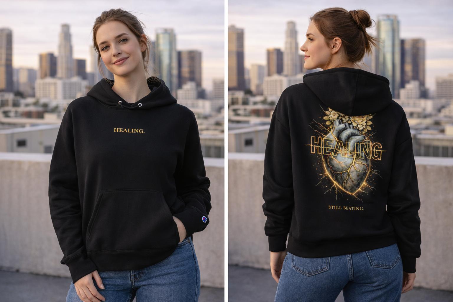 HEALING Champion Hoodie
