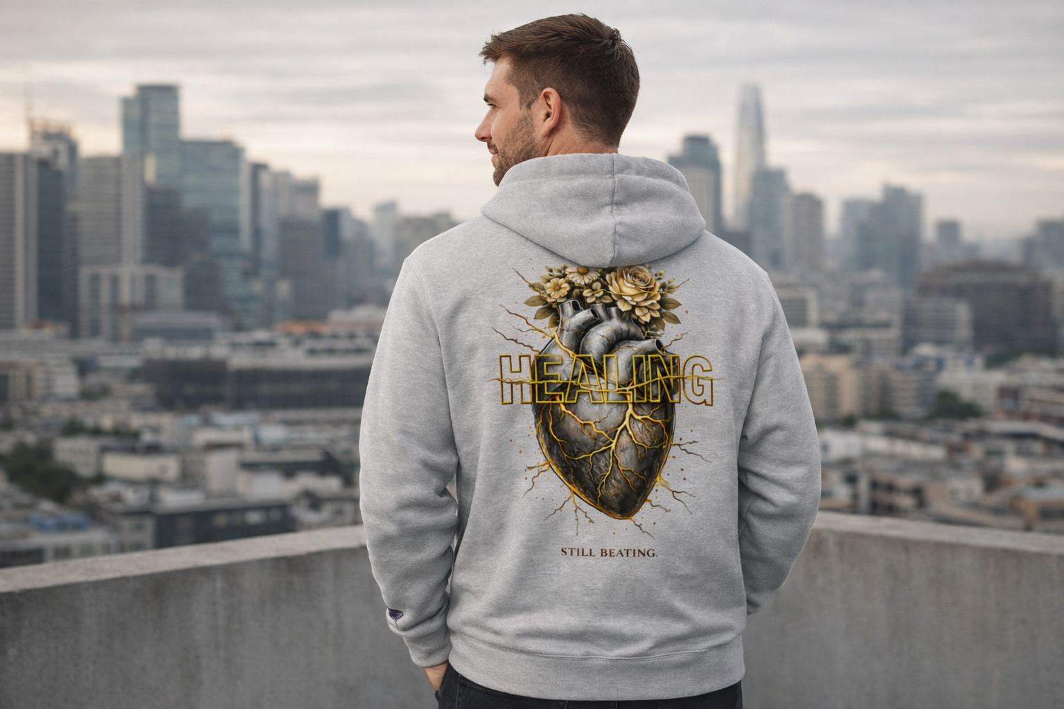 HEALING Champion Hoodie