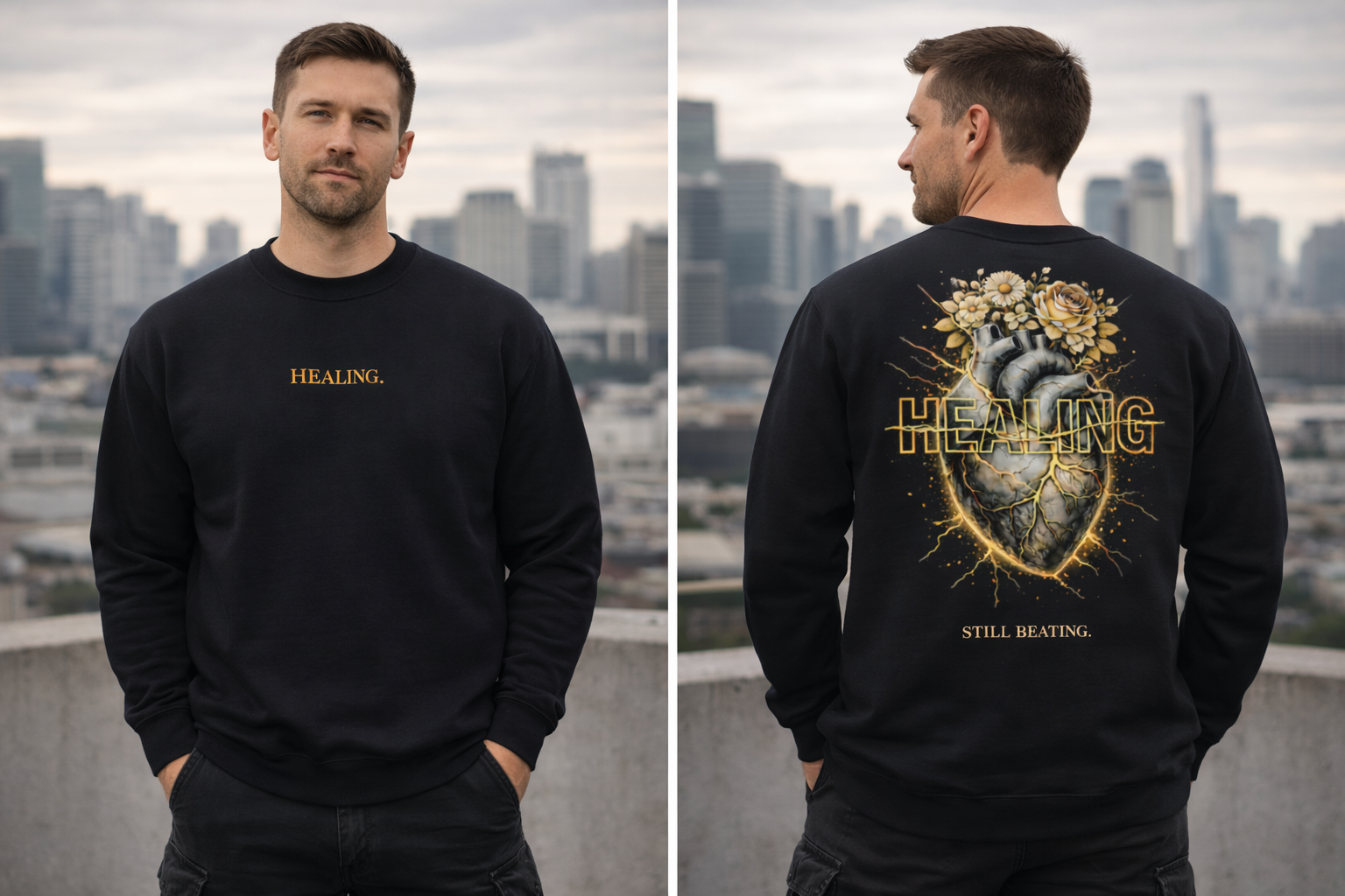 HEALING Crewneck