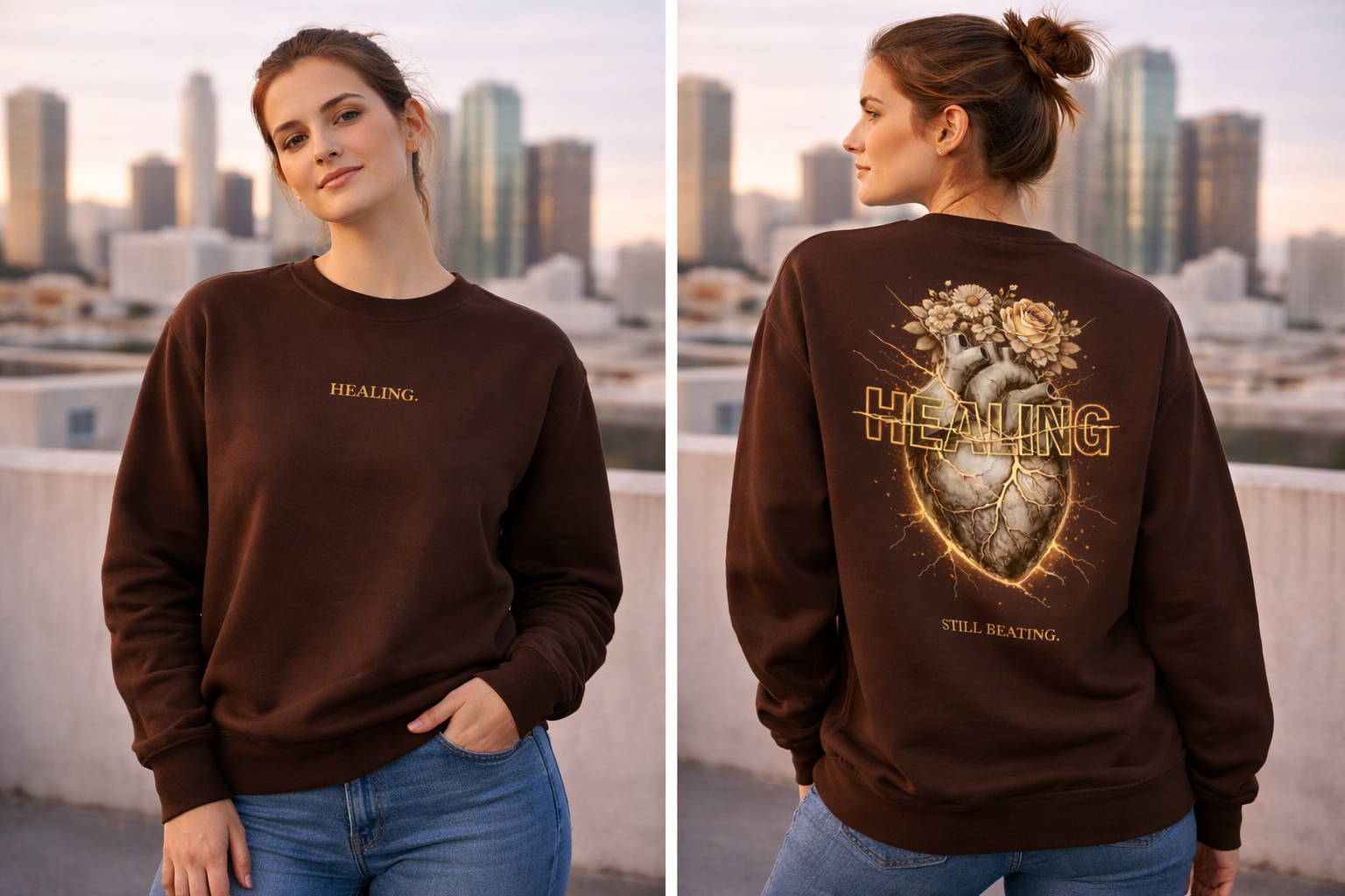 HEALING Crewneck