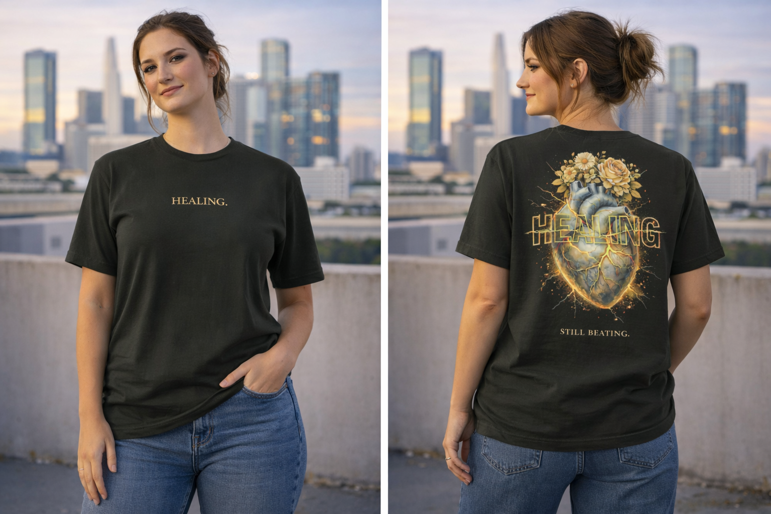 HEALING Oversized Tee