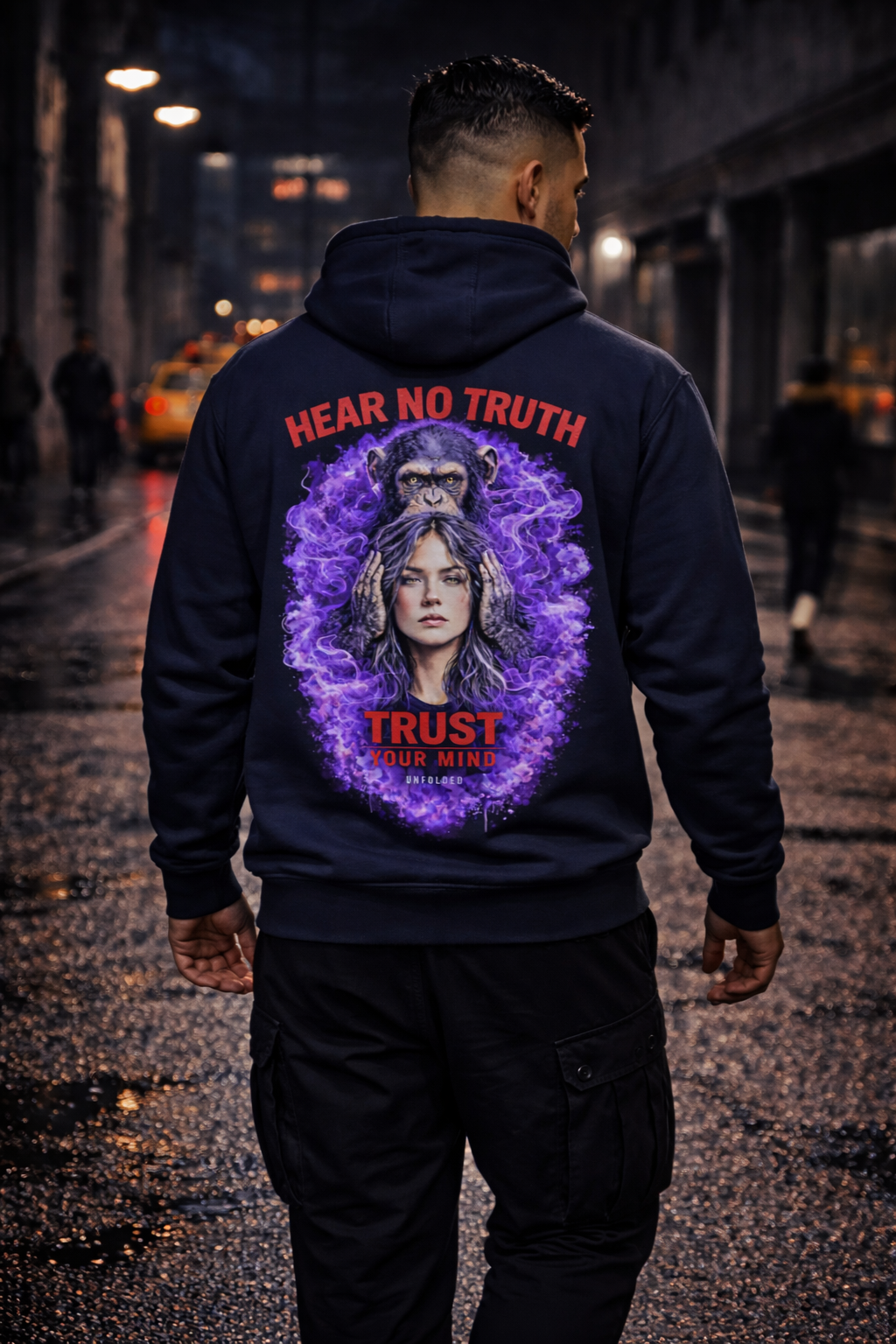 UNFOLDED – „Hear No Truth“ Unisex Hoodie