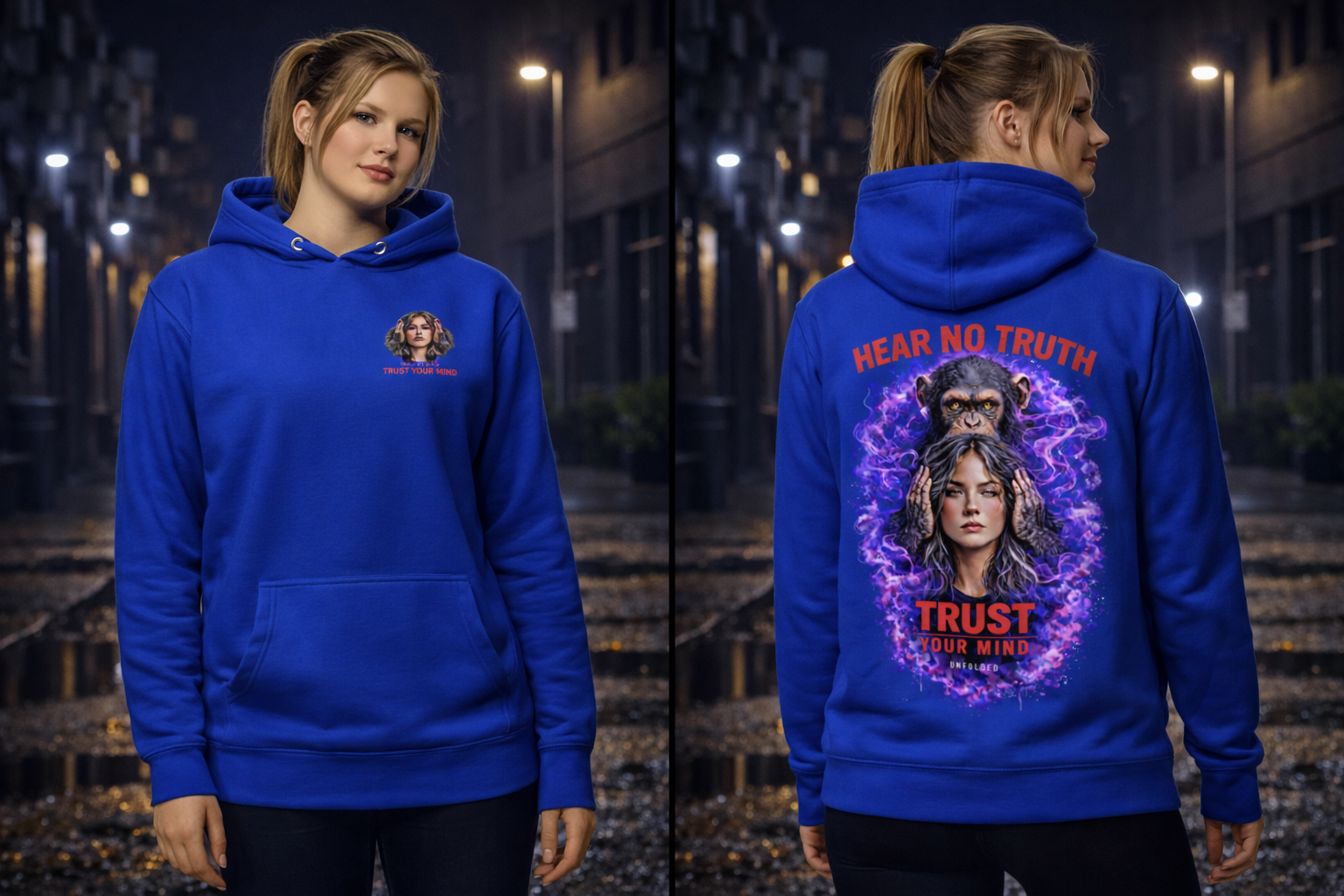 UNFOLDED – „Hear No Truth“ Unisex Hoodie