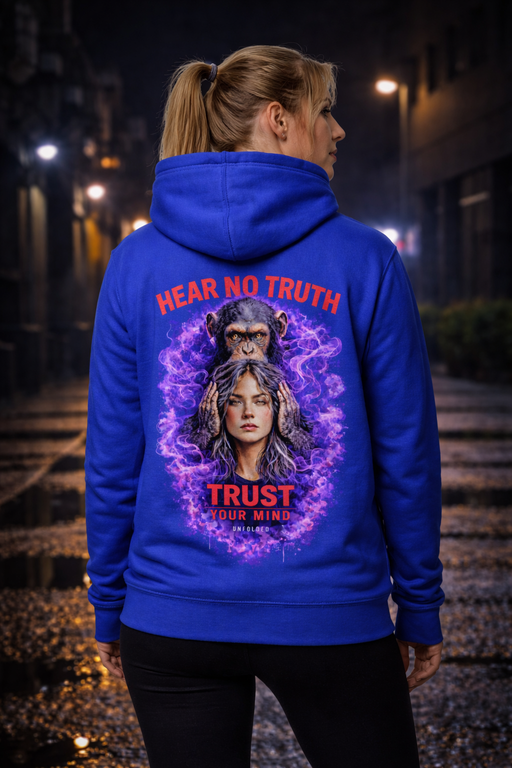 UNFOLDED – „Hear No Truth“ Unisex Hoodie