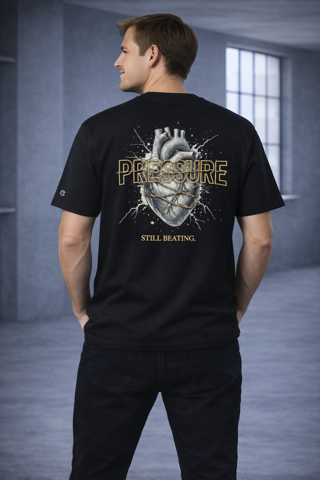 PRESSURE Champion Tee