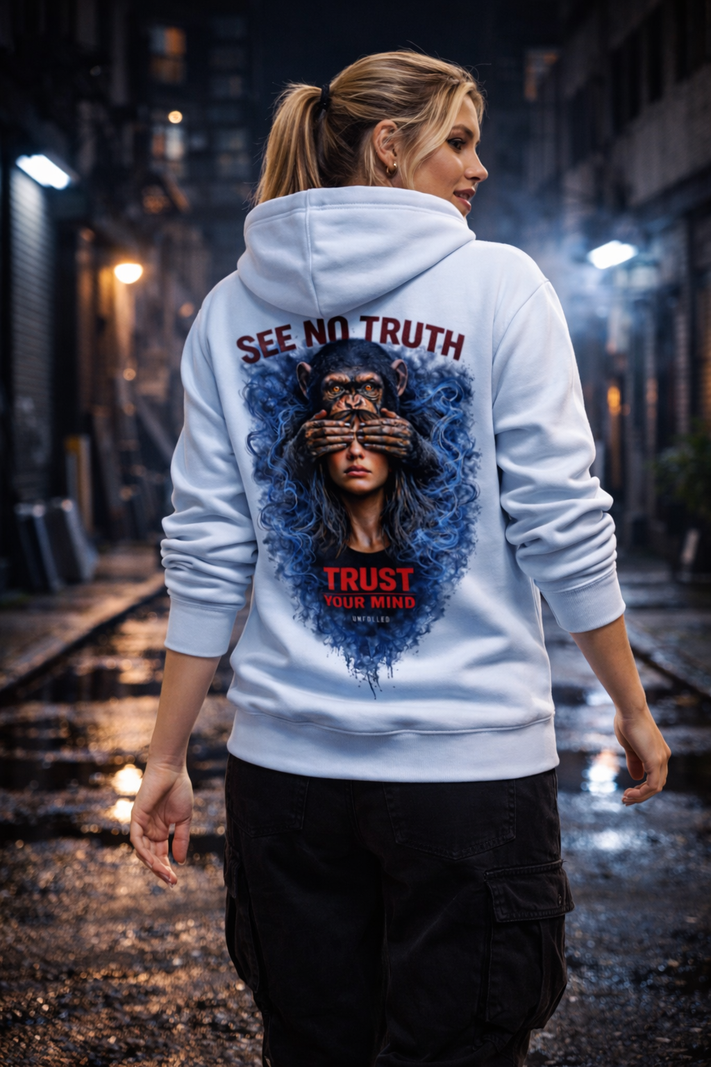 UNFOLDED – „See No Truth“ Hoodie (Unisex)