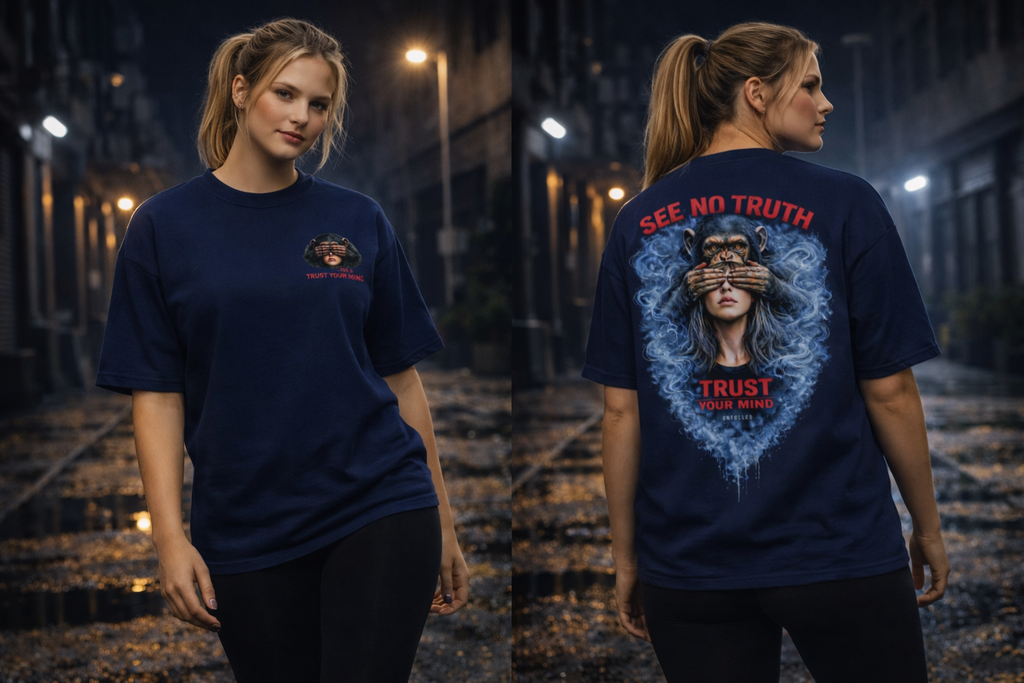 UNFOLDED – „See No Truth“ Heavyweight Tee