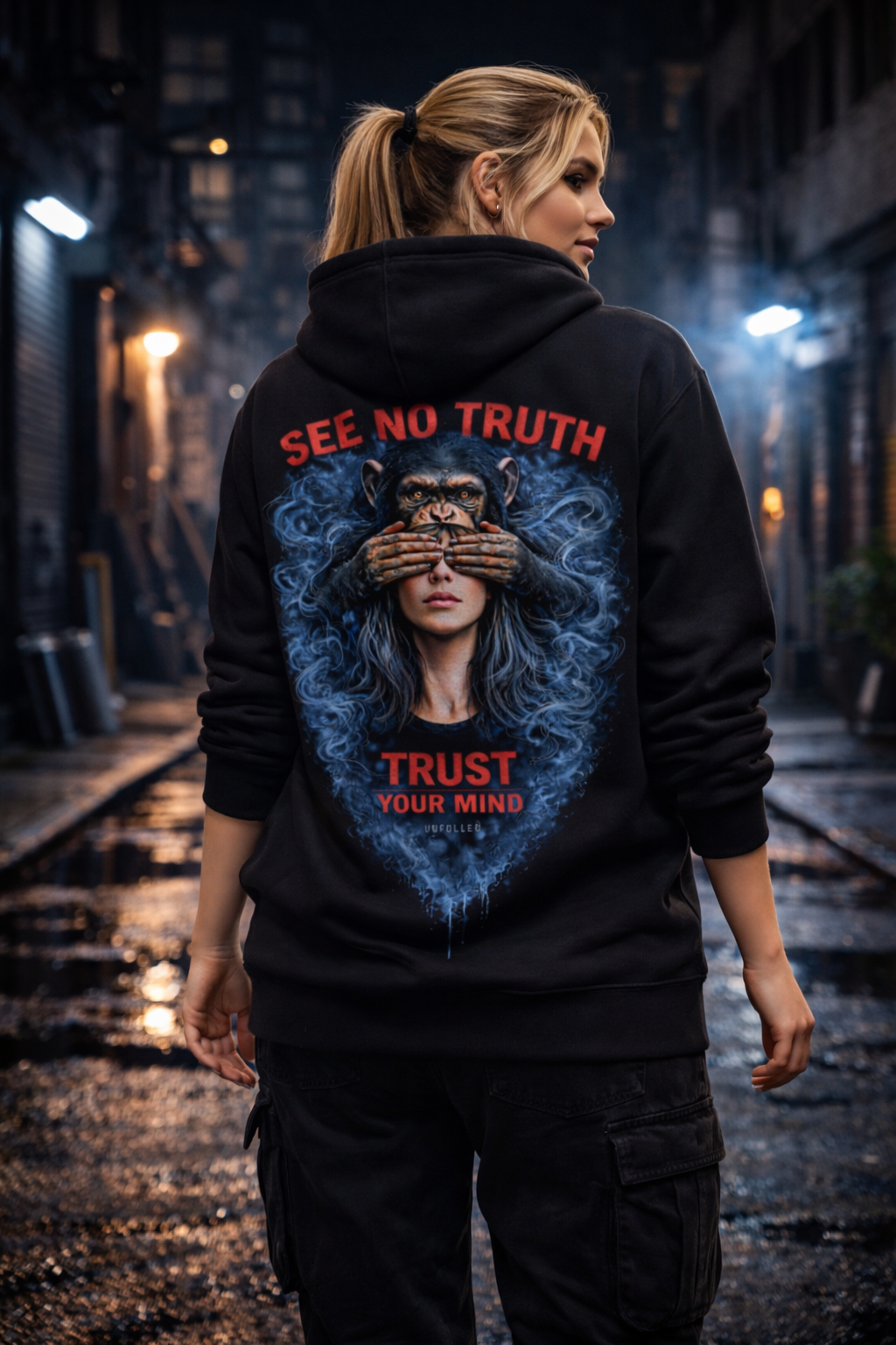 UNFOLDED – „See No Truth“ Hoodie (Unisex)