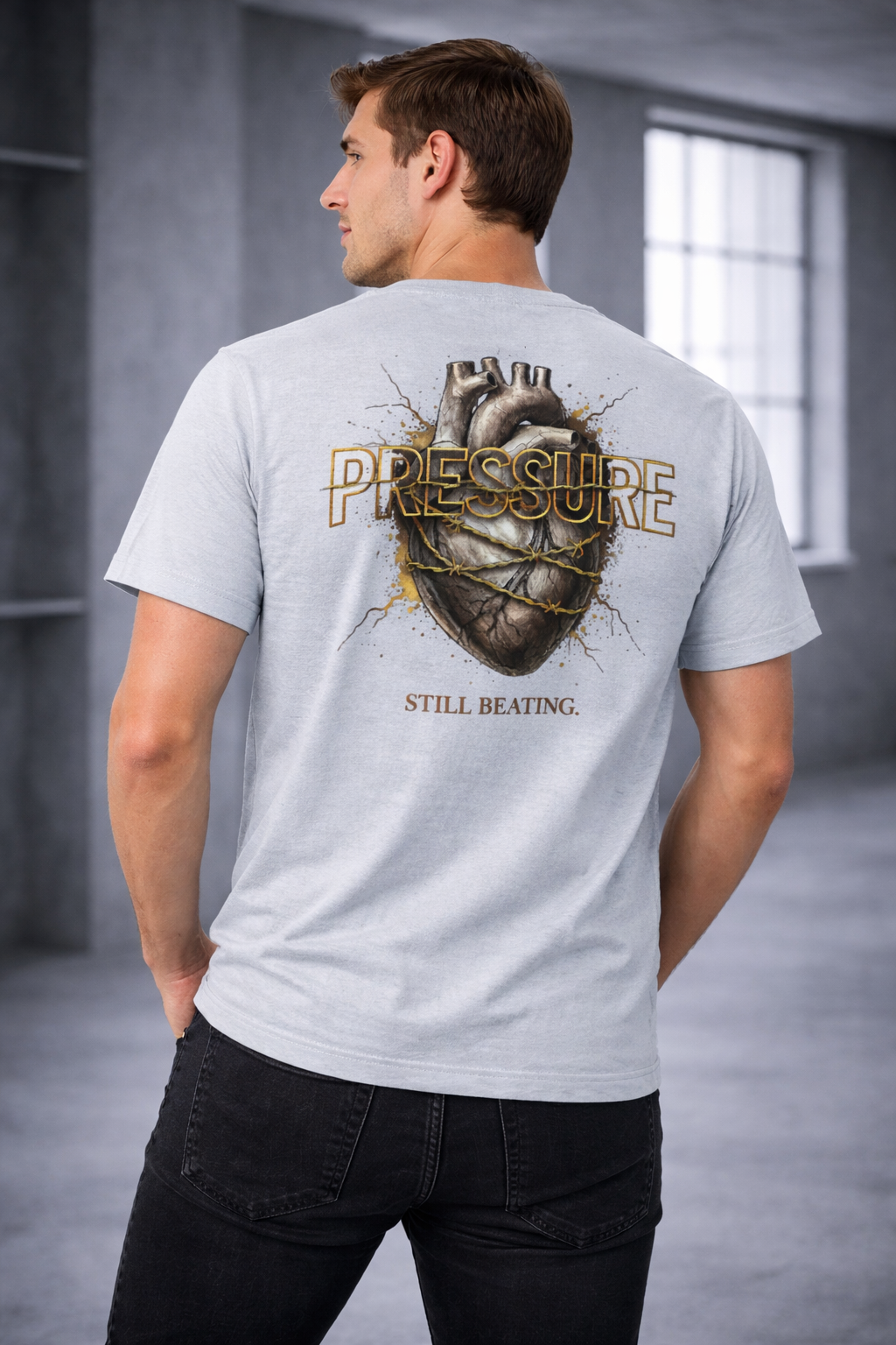 PRESSURE Oversized Tee