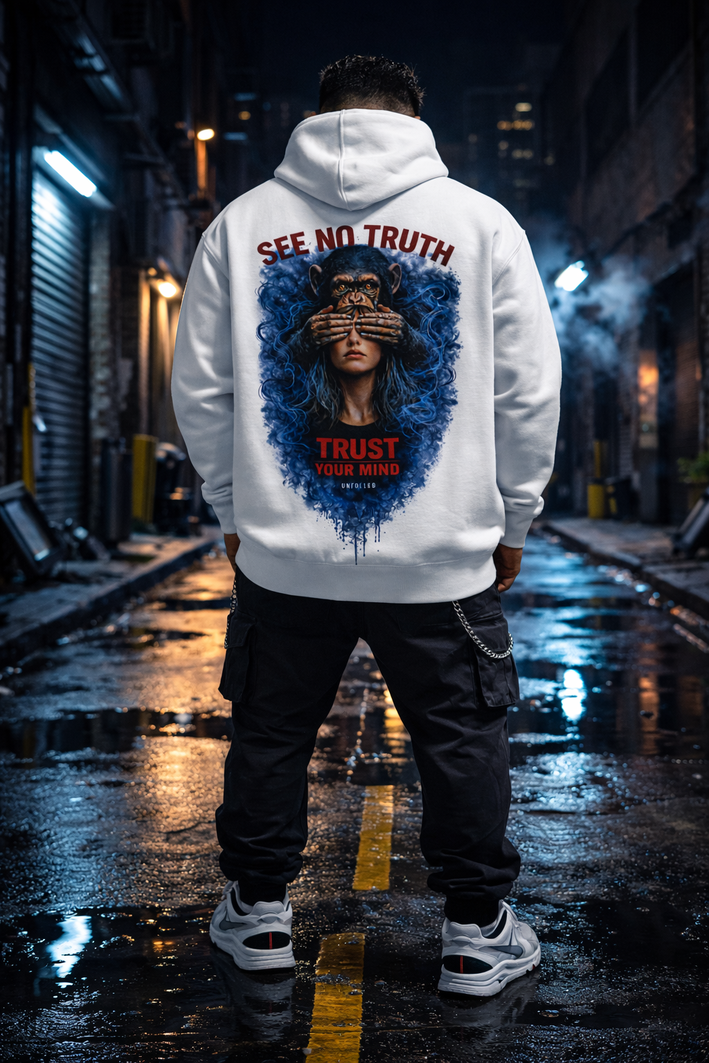 UNFOLDED – „See No Truth“ Hoodie (Unisex)