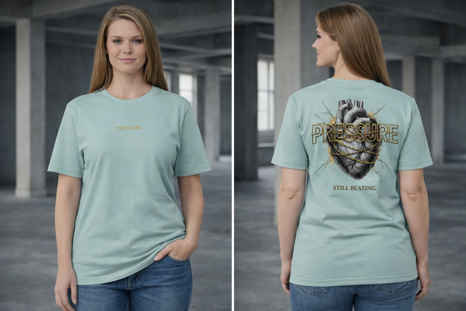PRESSURE Heavyweight Tee