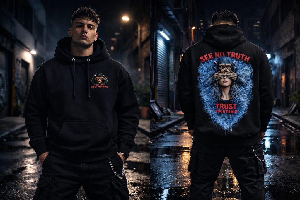 UNFOLDED – „See No Truth“ Hoodie (Unisex)