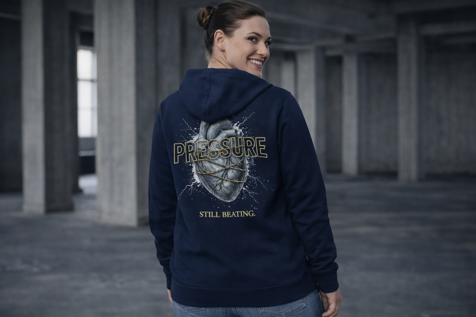 PRESSURE Zip Hoodie