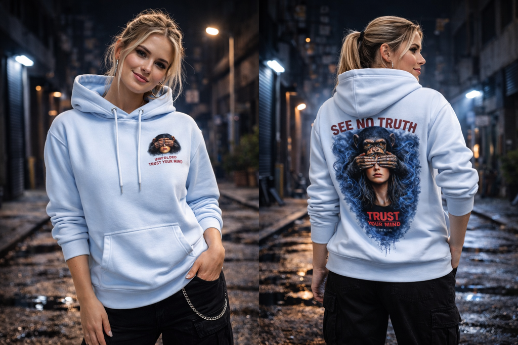UNFOLDED – „See No Truth“ Hoodie (Unisex)