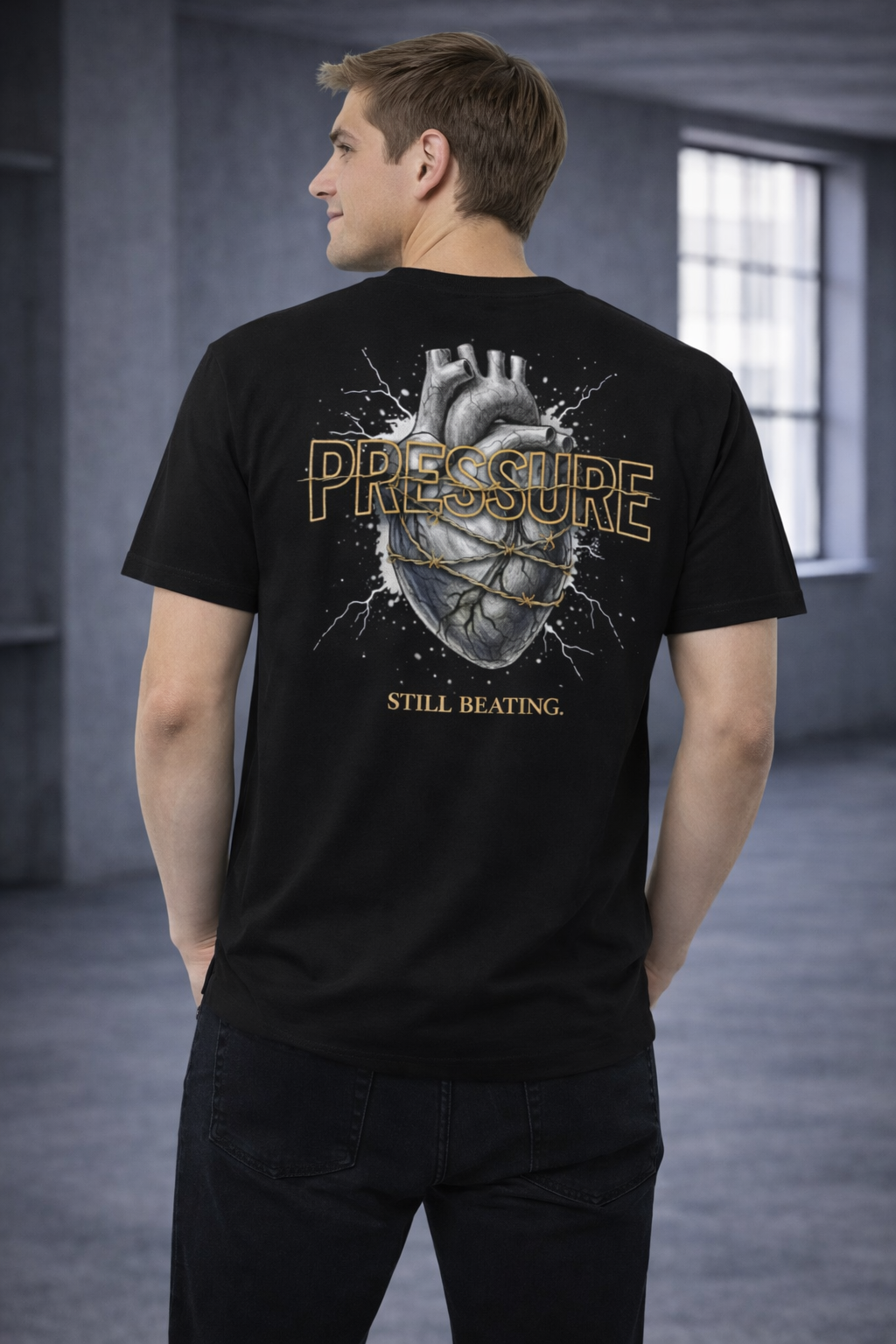 PRESSURE Oversized Tee