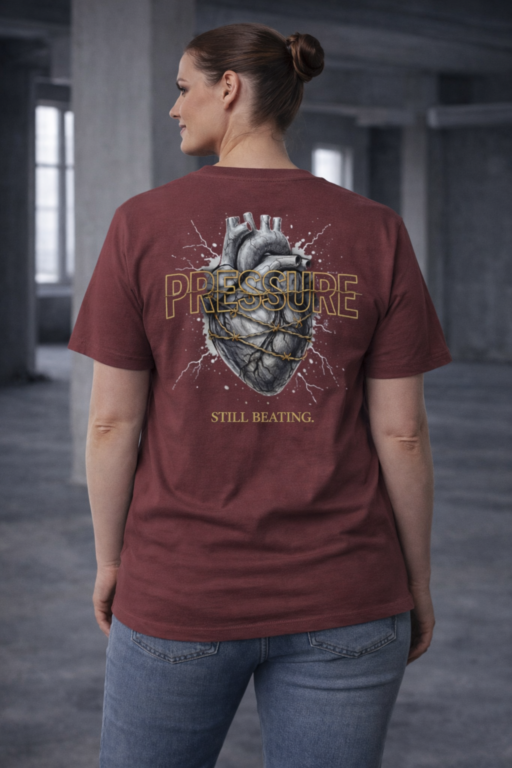 PRESSURE Oversized Tee