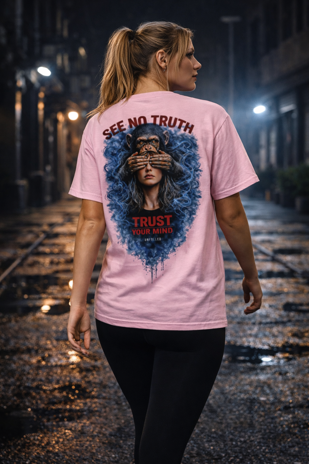 UNFOLDED – „See No Truth“ Heavyweight Tee
