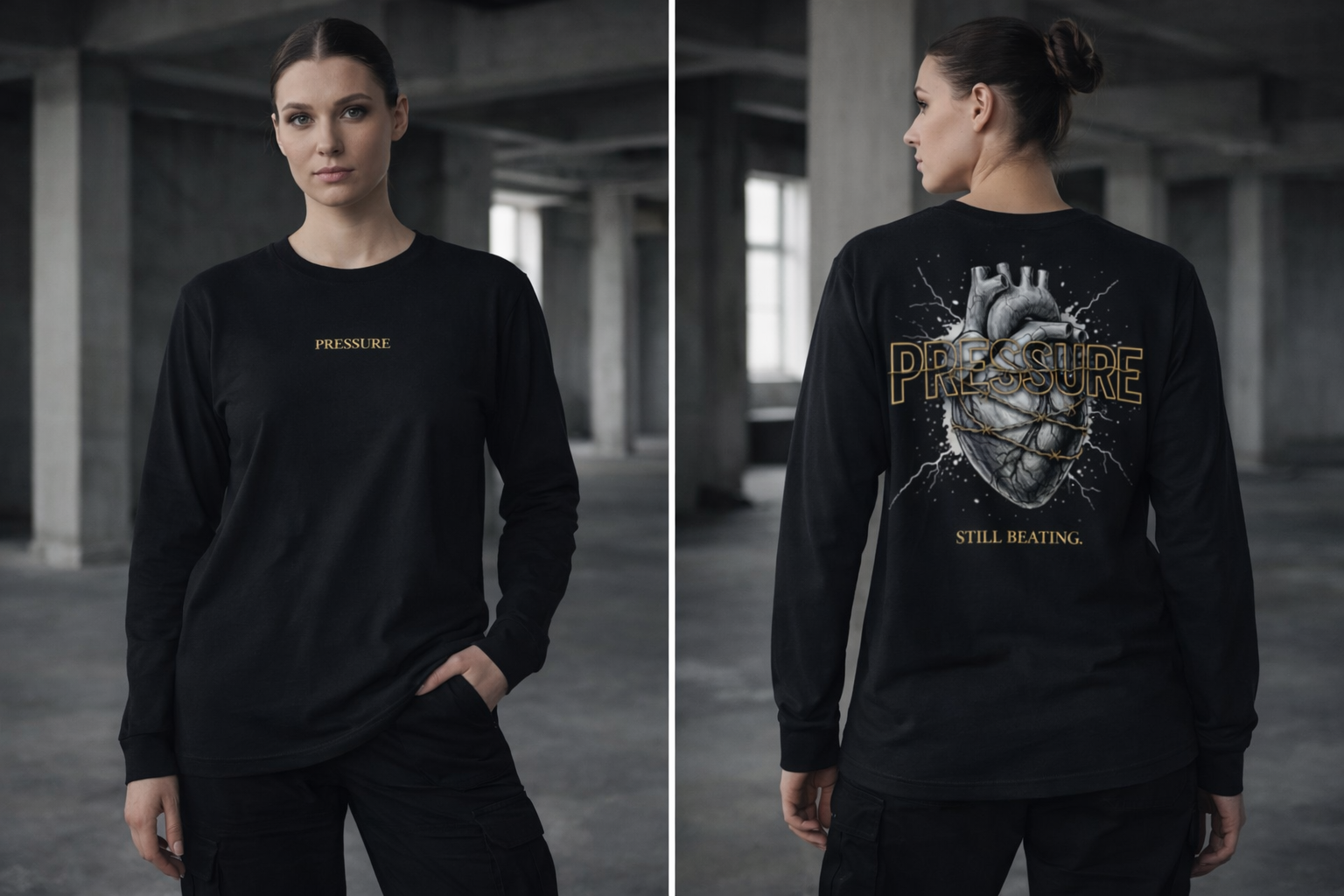 PRESSURE Classic Longsleeve
