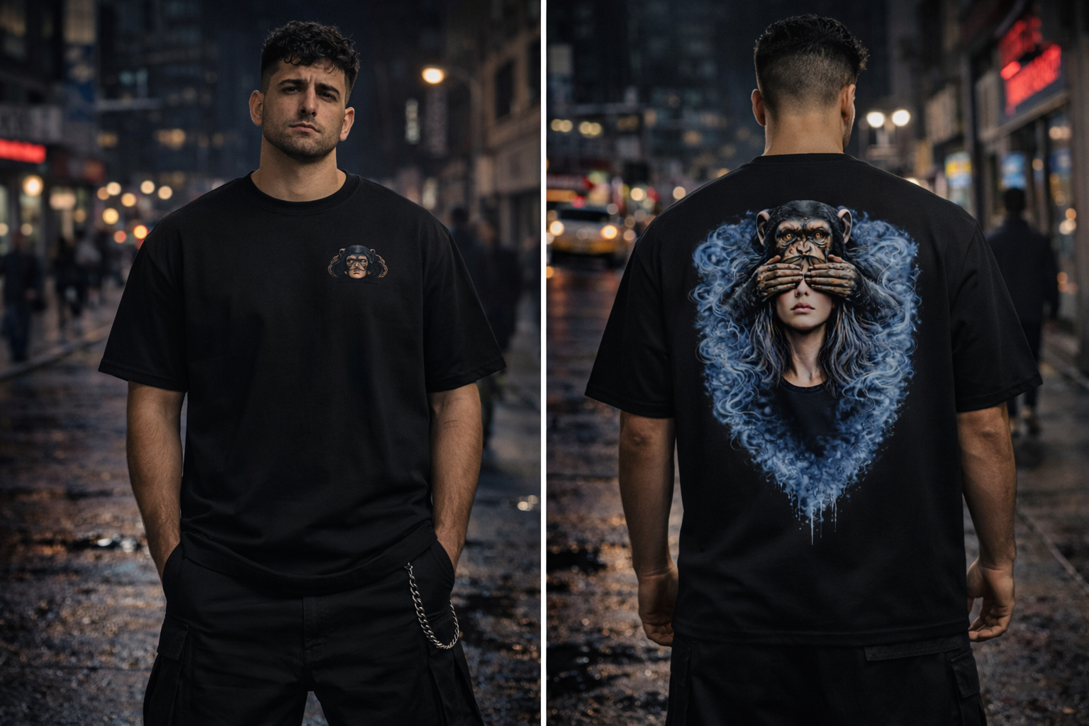 UNFOLDED – „See No Truth“ Heavyweight Tee