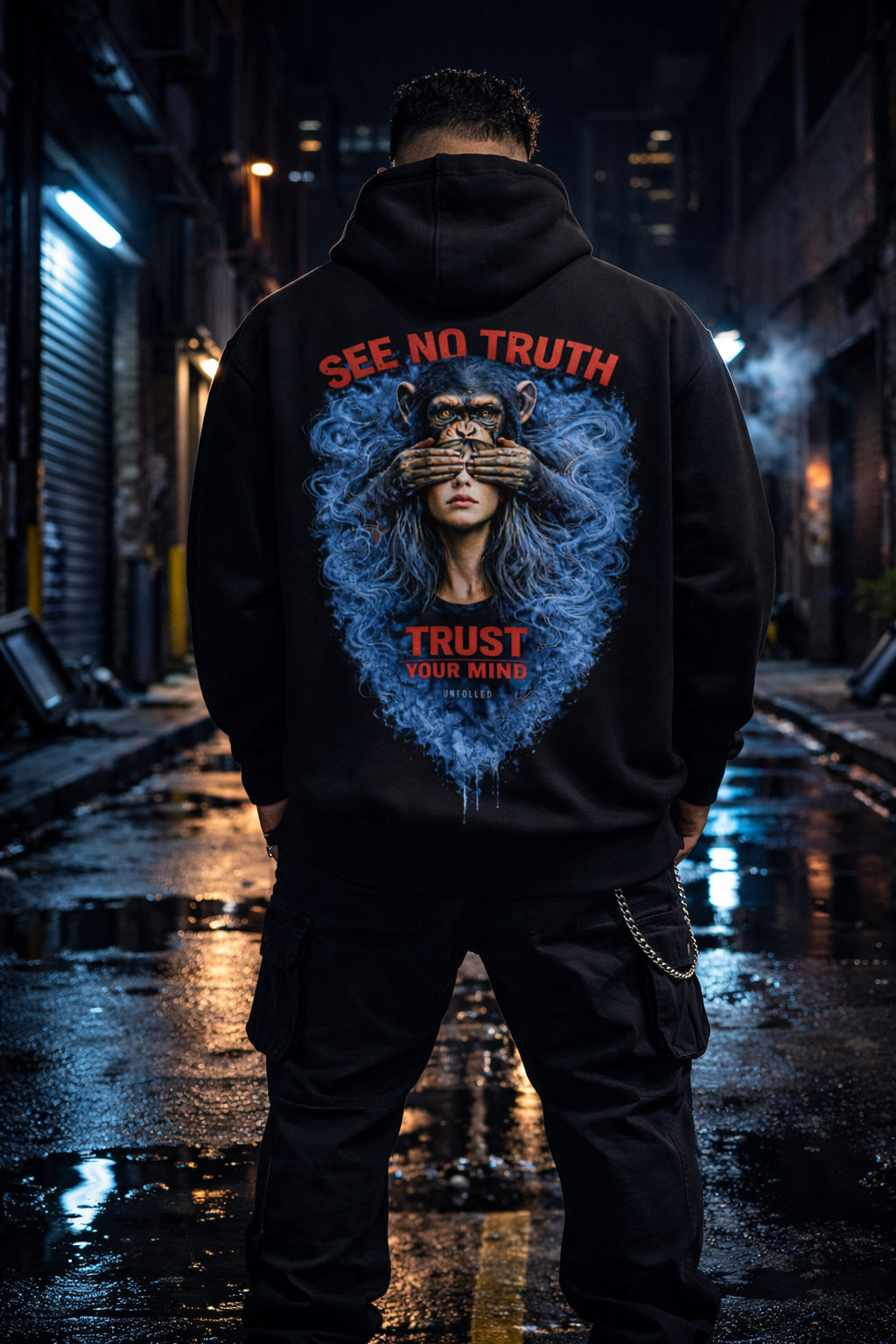 UNFOLDED – „See No Truth“ Hoodie (Unisex)