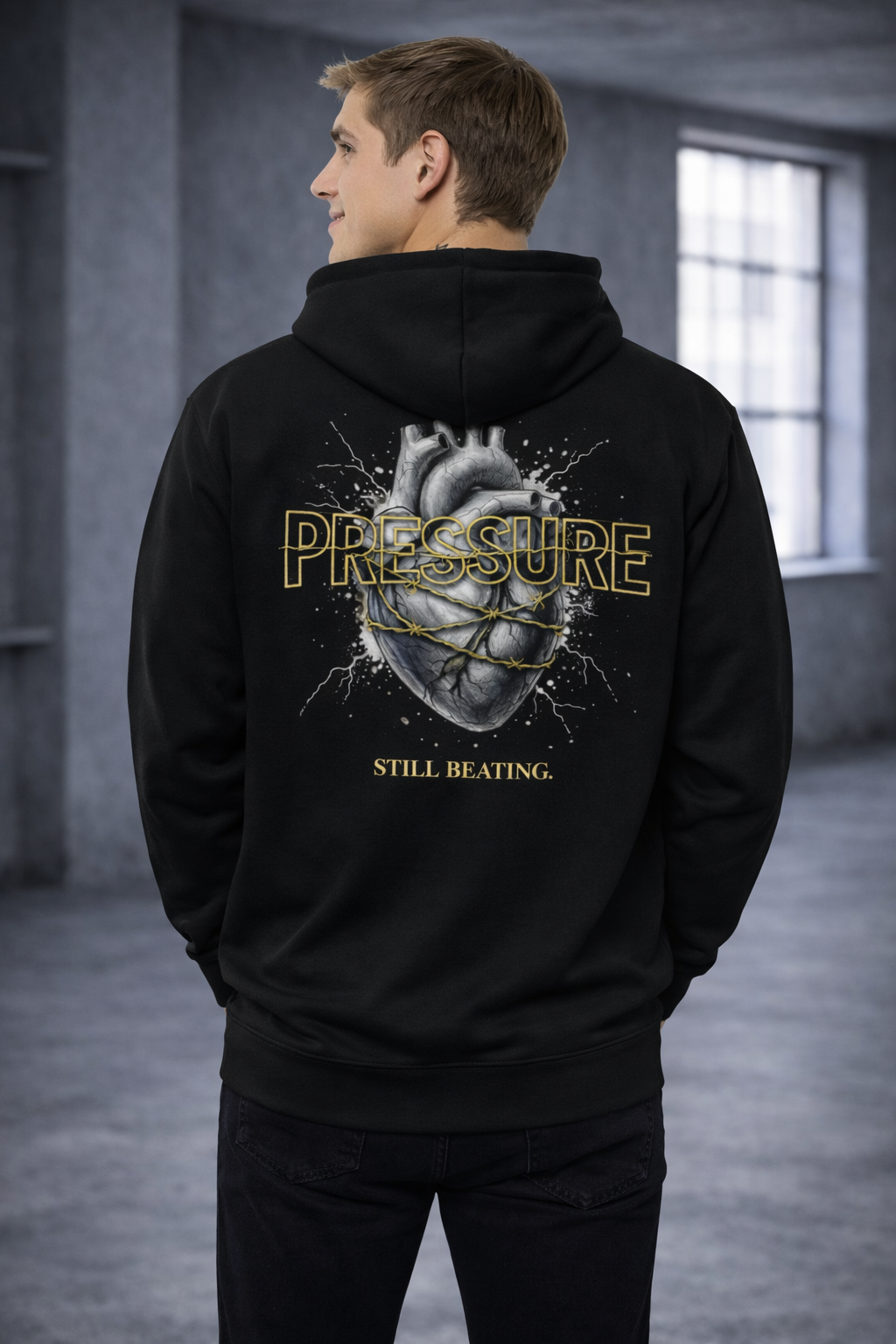 PRESSURE Zip Hoodie