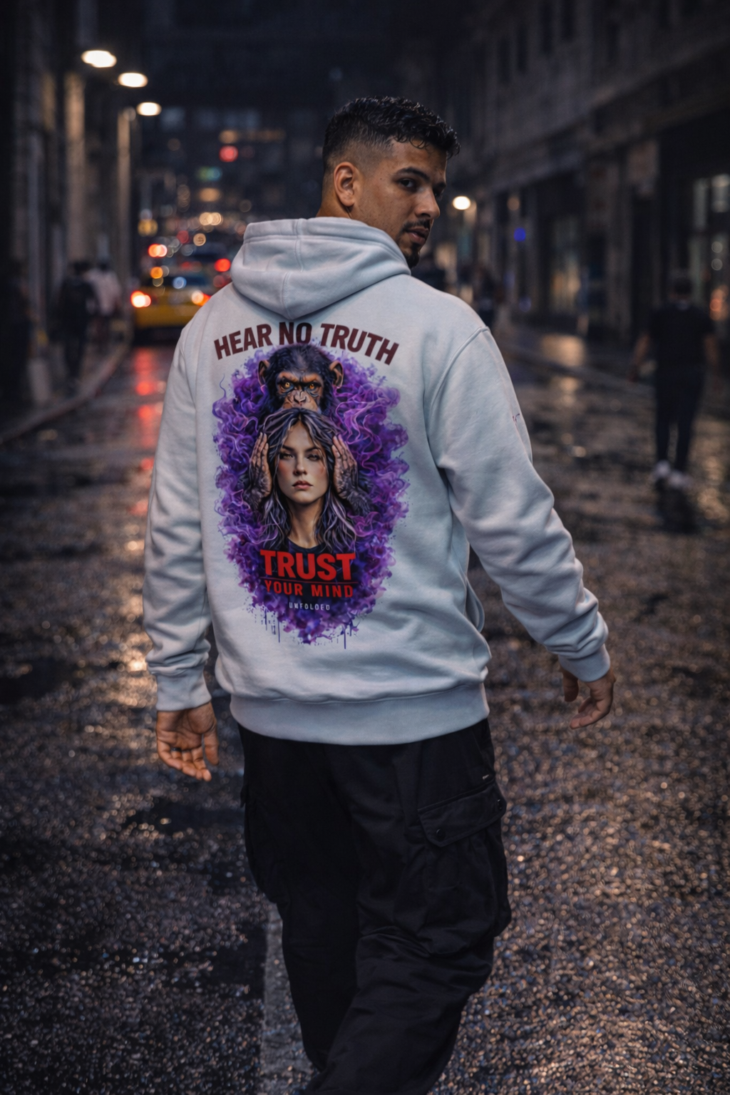 UNFOLDED – „Hear No Truth“ Unisex Hoodie