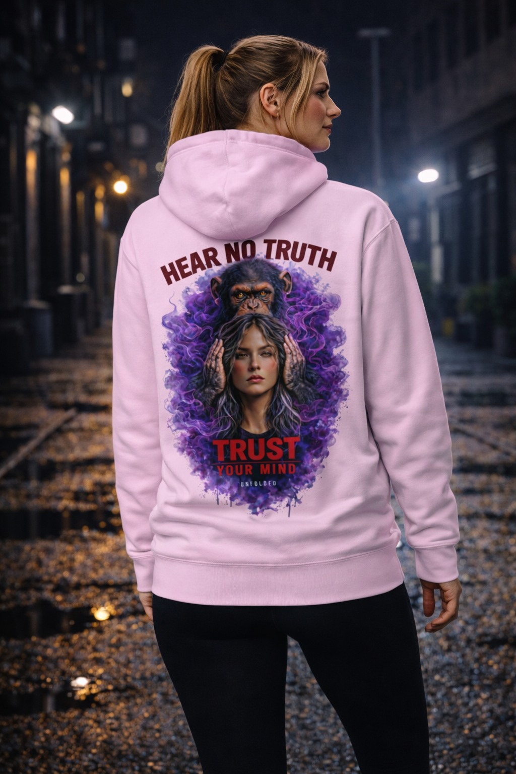 UNFOLDED – „Hear No Truth“ Unisex Hoodie